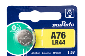 ΜΠΑΤΑΡΙΑ MURATA 1.5v LR44 (τιμή τεμαχίου)