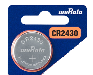 ΜΠΑΤΑΡΙΑ MURATA 3v CR-2430 Λιθίου (τιμή τεμαχίου)