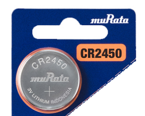 ΜΠΑΤΑΡΙΑ MURATA 3v CR-2450 Λιθίου (τιμή τεμαχίου)