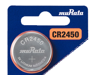 ΜΠΑΤΑΡΙΑ MURATA 3v CR-2450 Λιθίου (τιμή τεμαχίου)