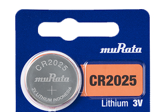 ΜΠΑΤΑΡΙΑ MURATA 3v CR-2025 Λιθίου (τιμή τεμαχίου)