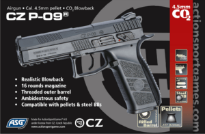 ΑΕΡΟΒΟΛΟ ASG CZP-09, 4.5mm Blowback/Pellet - Image 3