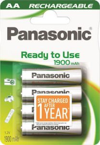 ΜΠΑΤΑΡΙΑ PANASONIC Ni-MH AA 1900mAh Ready to use (τιμή τεμαχίου)