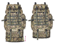 Σακίδιο πλάτης BARBARIC, Backpack. Camo, 60 lt, 34936-CP