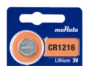 ΜΠΑΤΑΡΙΑ MURATA 3v CR-1216 Λιθίου (τιμή τεμαχίου)