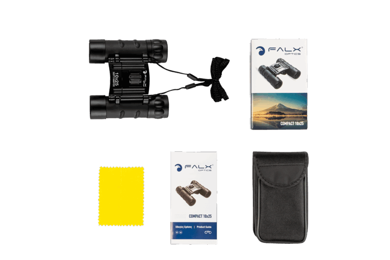 ΚΙΑΛΙΑ FALX Optics Compact 10x25mm , Black - Image 6