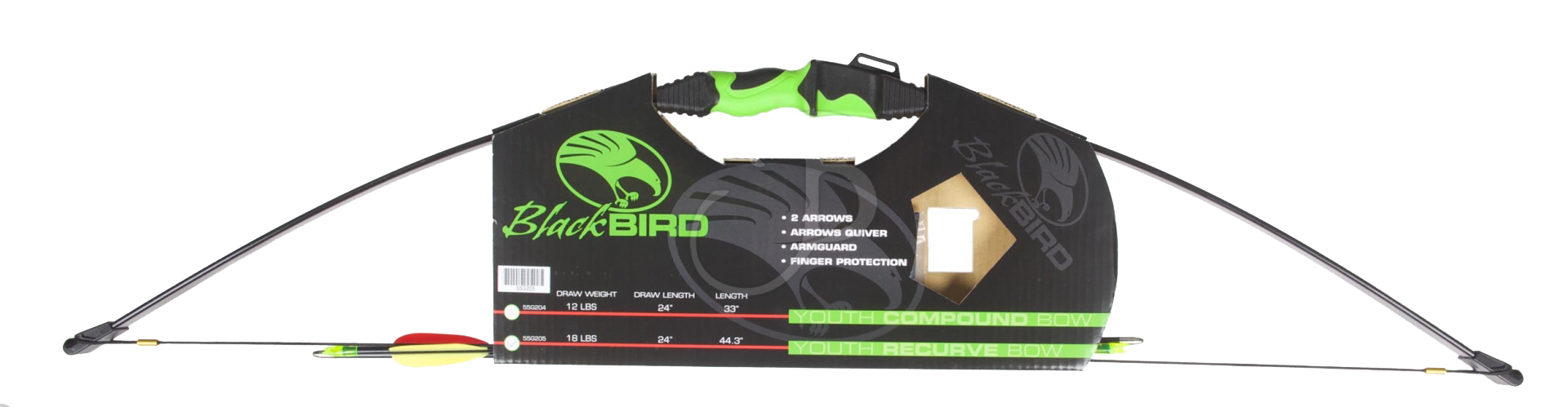 ΤΟΞΟ BLACKBIRD FIBER GLASS 112cm/18lbs, PRO Pack - Image 5