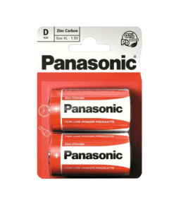 ΜΠΑΤΑΡΙΑ PANASONIC Ultra R20 Μεγάλη Απλή (τιμή τεμαχίου)