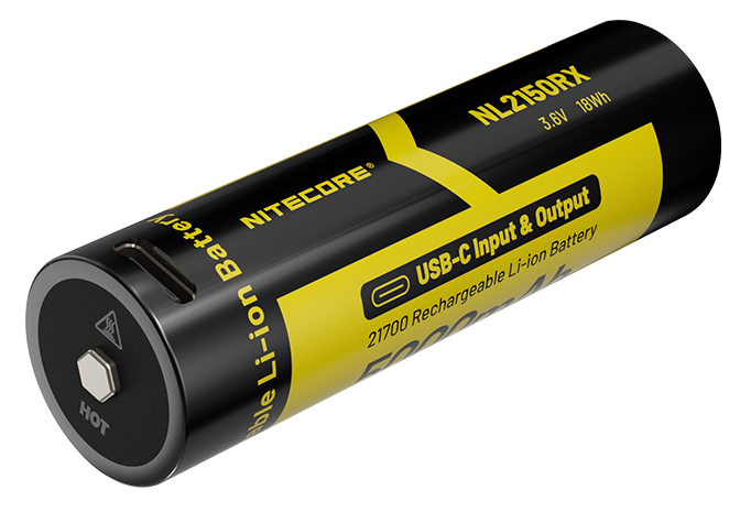 ΜΠΑΤΑΡΙΑ NITECORE 21700 / 5000mAh/ RX, USB-C