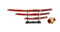 ΣΠΑΘΙΑ TOLE10 Set 3 katana 29cm/49cm/70cm, 31515-RO