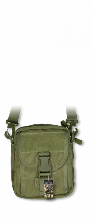 Τσαντάκι ώμου Barbaric Tactical, Molle, Green, 34895-VE