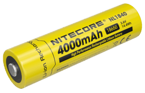 ΜΠΑΤΑΡΙΑ NITECORE 18650 / 4000mAh (τιμή τεμαχίου), NL1840