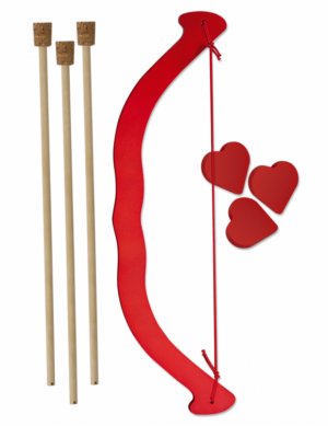 ΤΟΞΟ ΞΥΛΙΝΟ TOLE10 Red wooden bow, 45cm, 49008