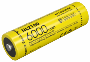 ΜΠΑΤΑΡΙΑ NITECORE 21700 / 6000mAh (τιμή τεμαχίου)