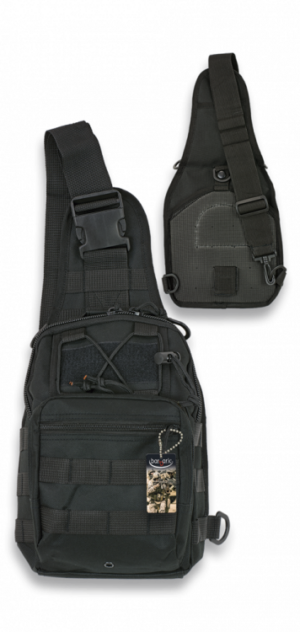 Τσαντάκι ώμου BARBARIC Black, 34896-NE