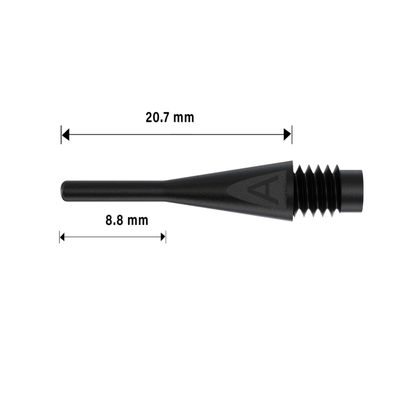 ΜΥΤΕΣ, DART, BULL'S AXX Soft Tips Short 6mm(2BA), 100 τεμ. - Image 3