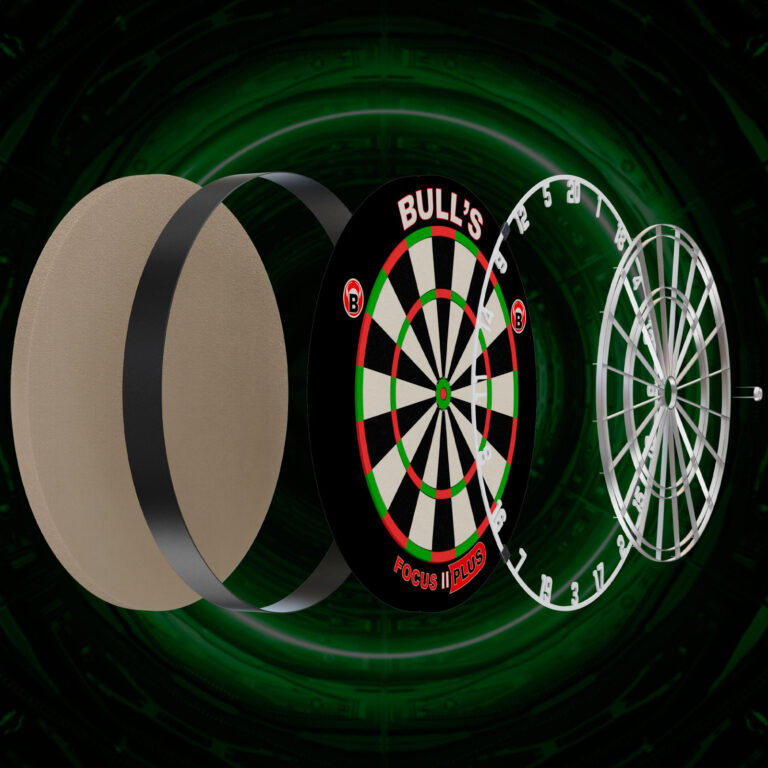 ΣΤΟΧΟΣ DART BULL'S Focus II Plus Dart Board - Image 4