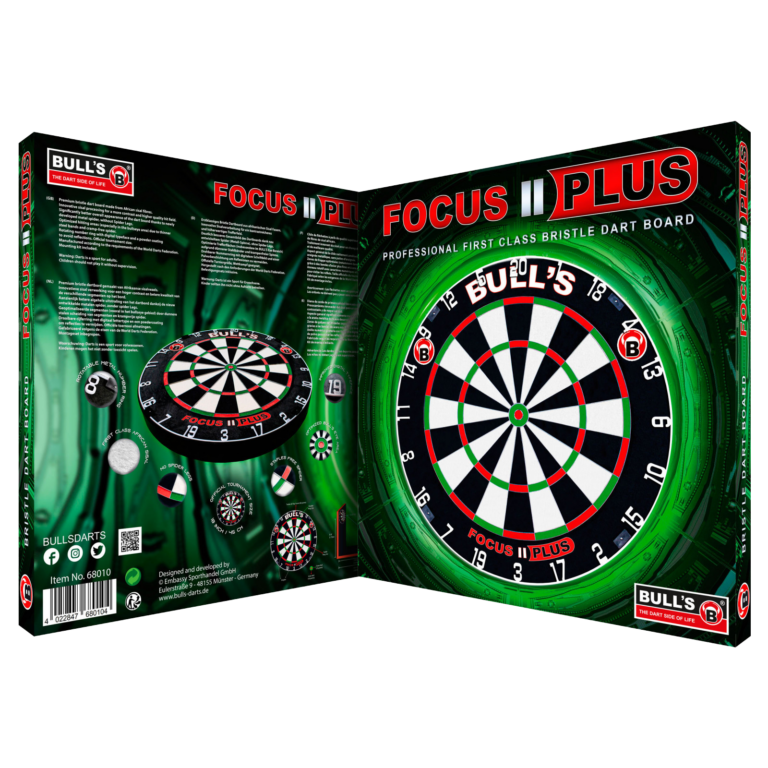 ΣΤΟΧΟΣ DART BULL'S Focus II Plus Dart Board - Image 5