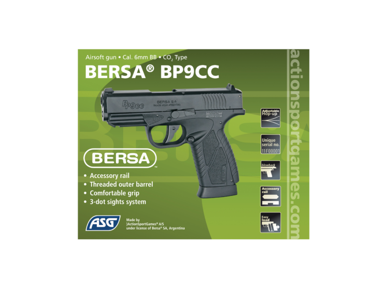 ΠΙΣΤΟΛΙ SOFT GBB, ASG, Co2, BERSA BP9CC - Image 10