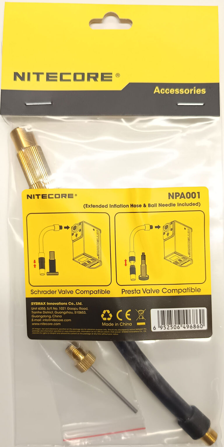 Valve set για τρόμπα ΠΟΔΗΛΑΤΩΝ NITECORE EBP10/EBP10mini - Image 2