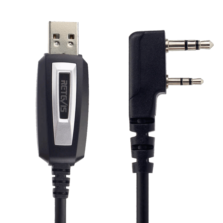 Καλώδιο RETEVIS USB σε 2 pin C9018A για προγραμματισμό πομποδεκτών, 1m - Image 2