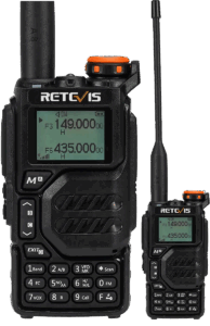 ΠΟΜΠΟΔΕΚΤΗΣ RETEVIS RA79, VHF/UHF, 5W, Aviation Band (EU Ver.)