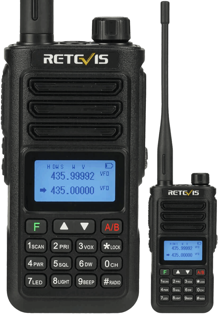 ΠΟΜΠΟΔΕΚΤΗΣ RETEVIS RA89,VHF/UHF, 10W, IP68 Waterproof (EU Ver.)