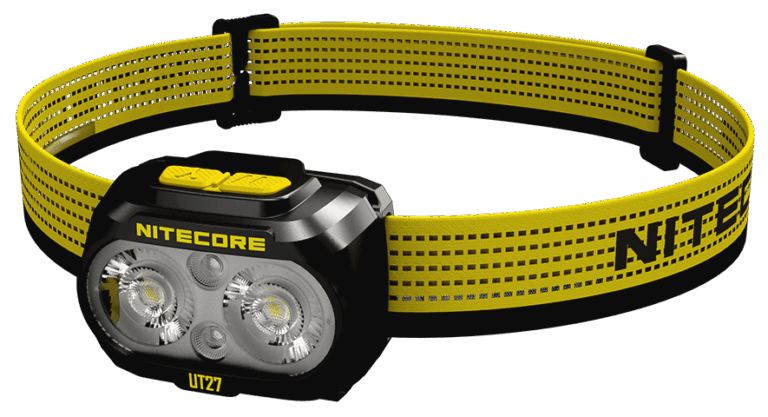 ΦΑΚΟΣ LED NITECORE HEADLAMP UT27 Pro 800Lumens + 2x HBL1500Lion Battery, Black