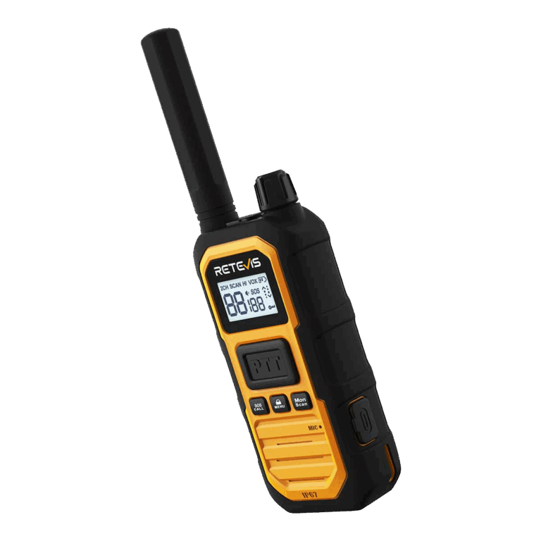 ΠΟΜΠΟΔΕΚΤΗΣ RETEVIS RB648P, Long Range Advanced Triple Proof Heavy Duty Two Way Radio - Image 4