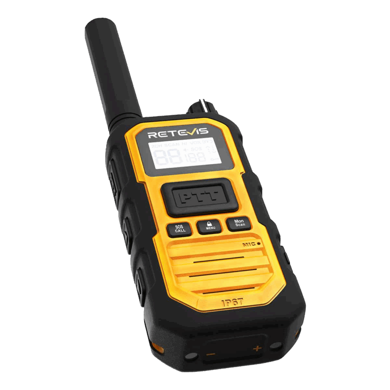 ΠΟΜΠΟΔΕΚΤΗΣ RETEVIS RB648P, Long Range Advanced Triple Proof Heavy Duty Two Way Radio - Image 8