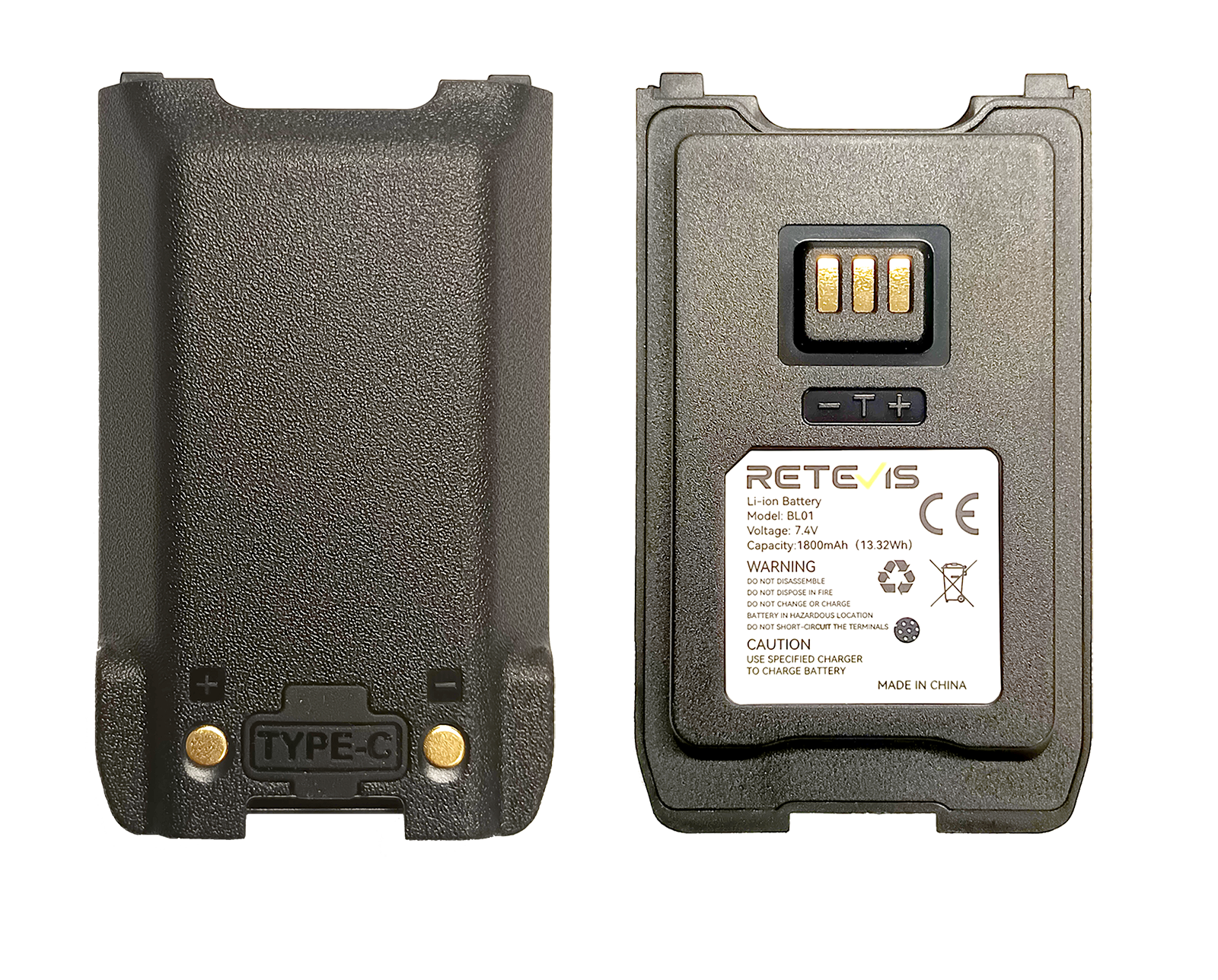 ΜΠΑΤΑΡΙΑ RETEVIS για C1, 1800ma, 7.4v, Original Rechargeable Li-ion Battery