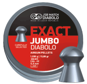 ΒΛΗΜΑΤΑ JSB EXACT Jumbo 5.50mm / 250, (1,03gr / 15.89g)