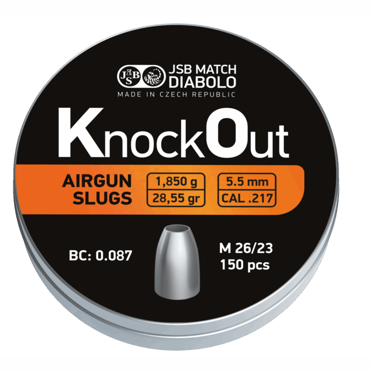 ΒΛΗΜΑΤΑ JSB KO Slug .217, 5.5mm /150pcs (1.85g)
