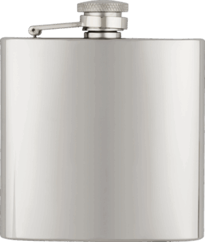 ΥΔΡΟΔΟΧΕΙΟ - ΦΛΑΣΚΙ Barbaric stainless hip flask 6 Oz, 40122