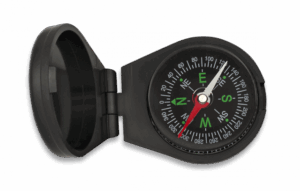 ΠΥΞΙΔΑ ALBAINOX, Oil filled fiber compass with flap.Black, 33142