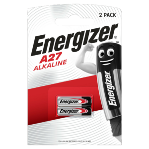 ΜΠΑΤΑΡΙΑ ENERGIZER 12v LR-27A, Καρτέλα Ζεύγος μπαταριών (Τιμή Ζεύγους)