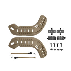 Ράγες Κράνους Σετ, ARC RAILS - ACH(MICH2000), FMA, Dark Earth
