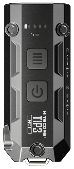 ΦΑΚΟΣ LED NITECORE TIP3, Μπρελόκ, Rechargeable, BLACK