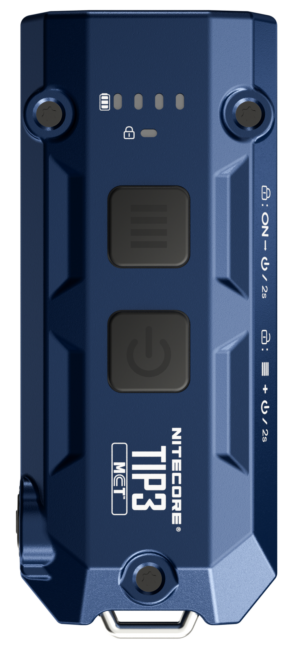 ΦΑΚΟΣ LED NITECORE TIP3, Μπρελόκ, Rechargeable, Blue