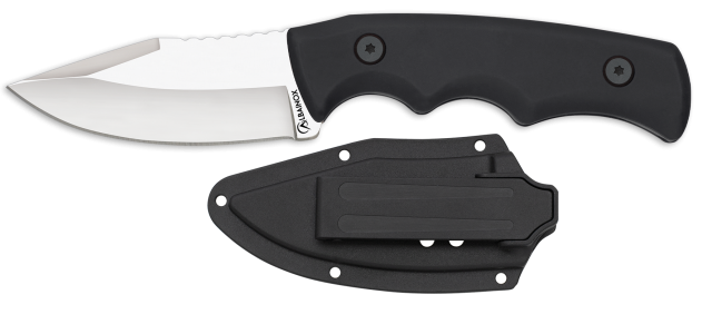 ΜΑΧΑΙΡΙ Albainox SFL black knife. Blade 7.5 cm, 32871