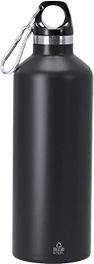 ΥΔΡΟΔΟΧΕΙΟ Steel thermal bottle. Black. 500 ml, 40089