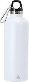 ΥΔΡΟΔΟΧΕΙΟ Steel thermal bottle. White. 500 ml, 40091