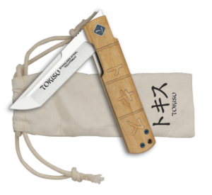 ΣΟΥΓΙΑΣ TOKISU Tokisu pocket knife. Bamboo.Ball bearing, Bl.8.9cm, 25286