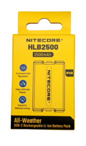 ΜΠΑΤΑΡΙΑ NITECORE HLB2500 για HA29 UHE, HA27 UHE (τιμή τεμαχίου)