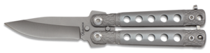 ΣΟΥΓΙΑΣ ALBAINOX, BT, grey mini balisong, 02262