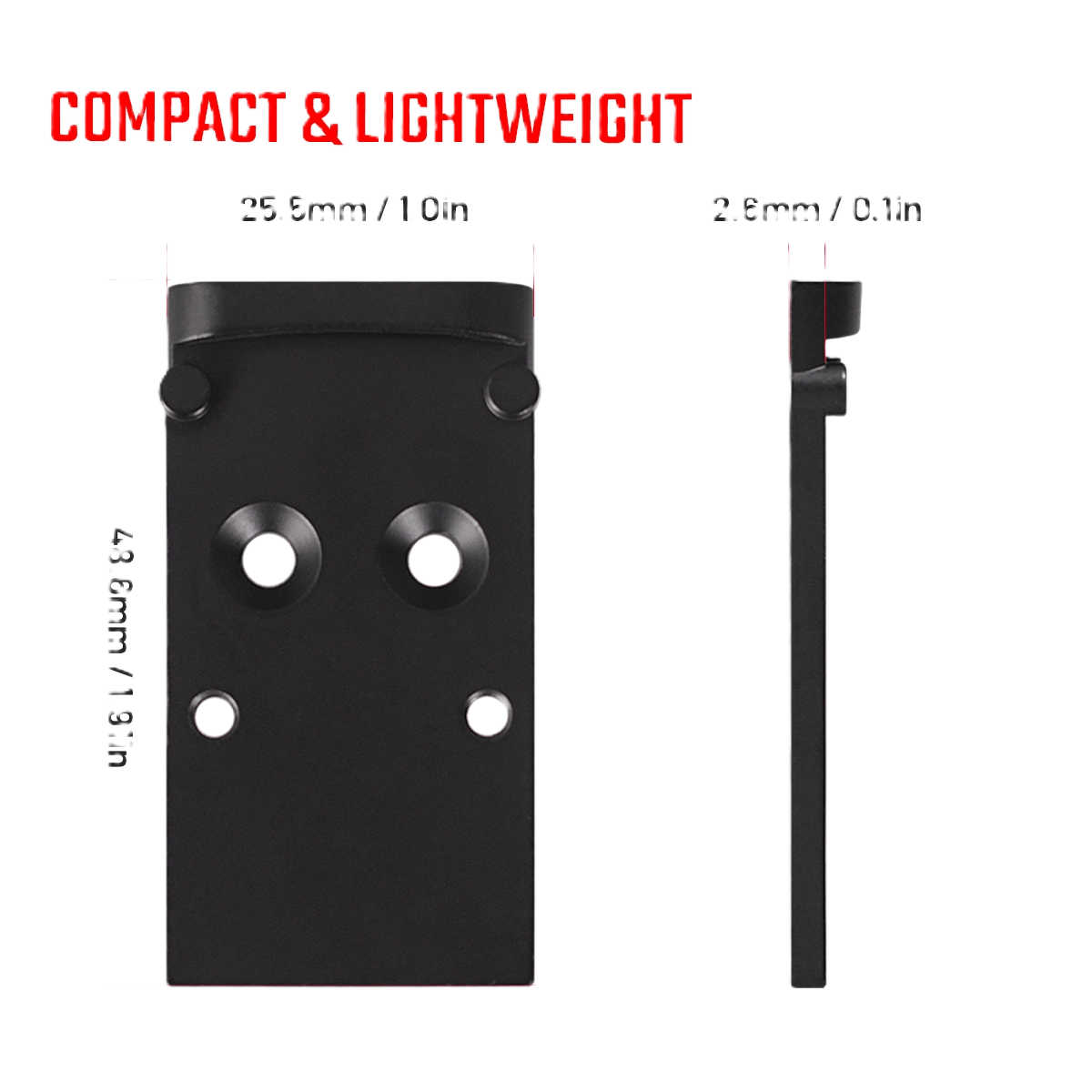 AIMWIN AN2-MOS Adapter Plate Glock MOS to RMR - Image 4