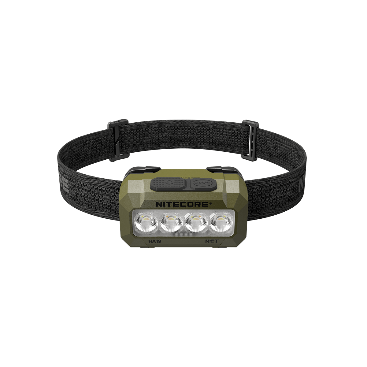 ΦΑΚΟΣ LED NITECORE HEADLAMP HA19, 600 lumens MCT, RGB, CRI, Green