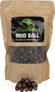 ΒΛΗΜΑΤΑ ΣΦΕΝΤΟΝΑΣ, BLACKBIRD COLOR MUD BALL / 500pcs