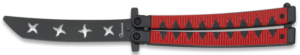 ΣΟΥΓΙΑΣ ALBAINOX 02287, TRAINING balisong. Red Ninja.