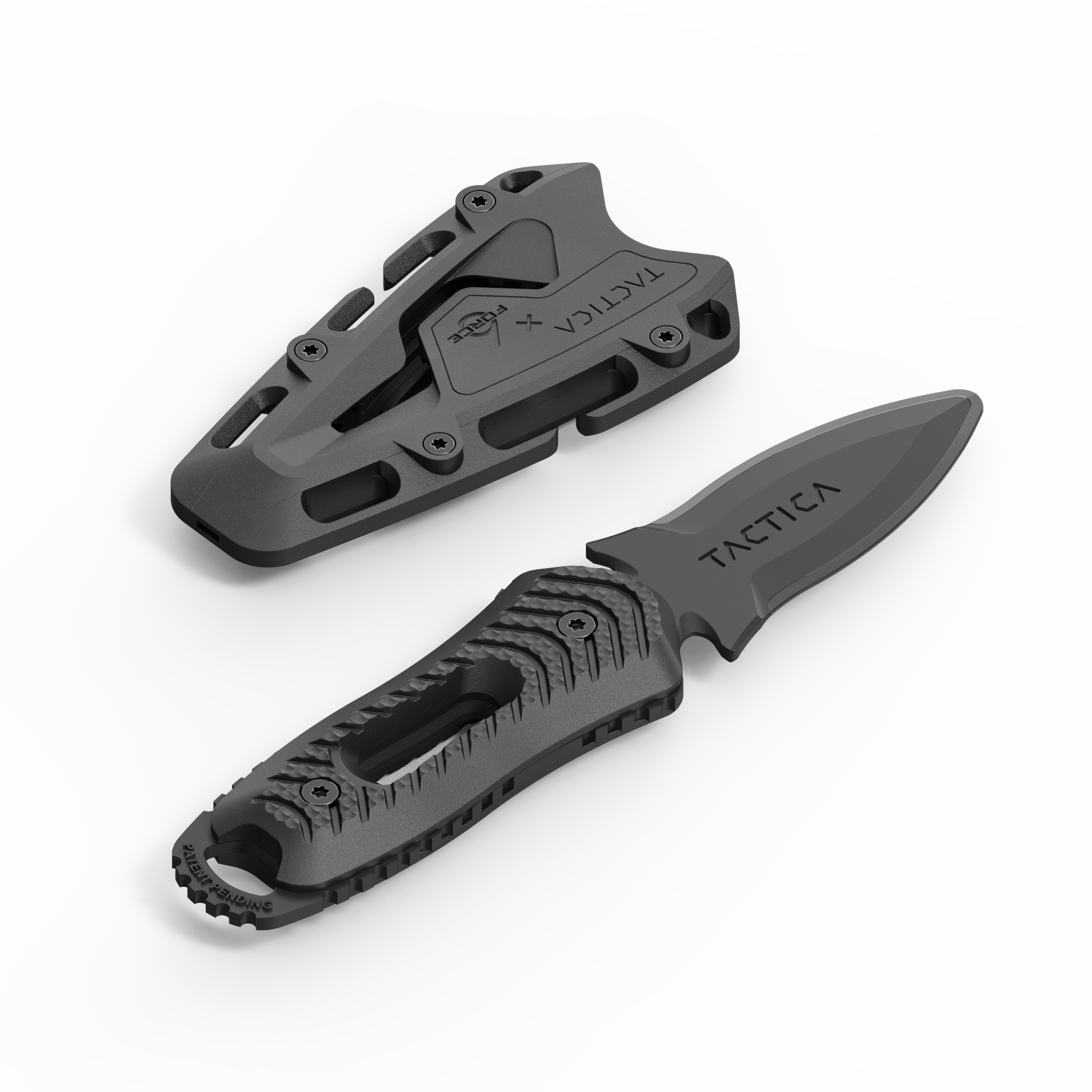 TACTICA Training Knife, K.220 (Black) - Image 3